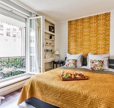 Charming 1Br Apartment With Terrace Le Marais Paris Center المظهر الخارجي الصورة