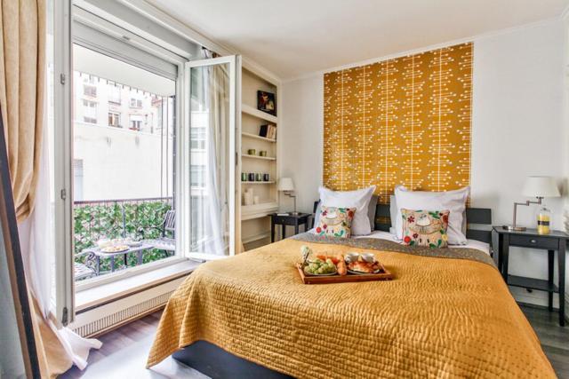 Charming 1Br Apartment With Terrace Le Marais Paris Center المظهر الخارجي الصورة